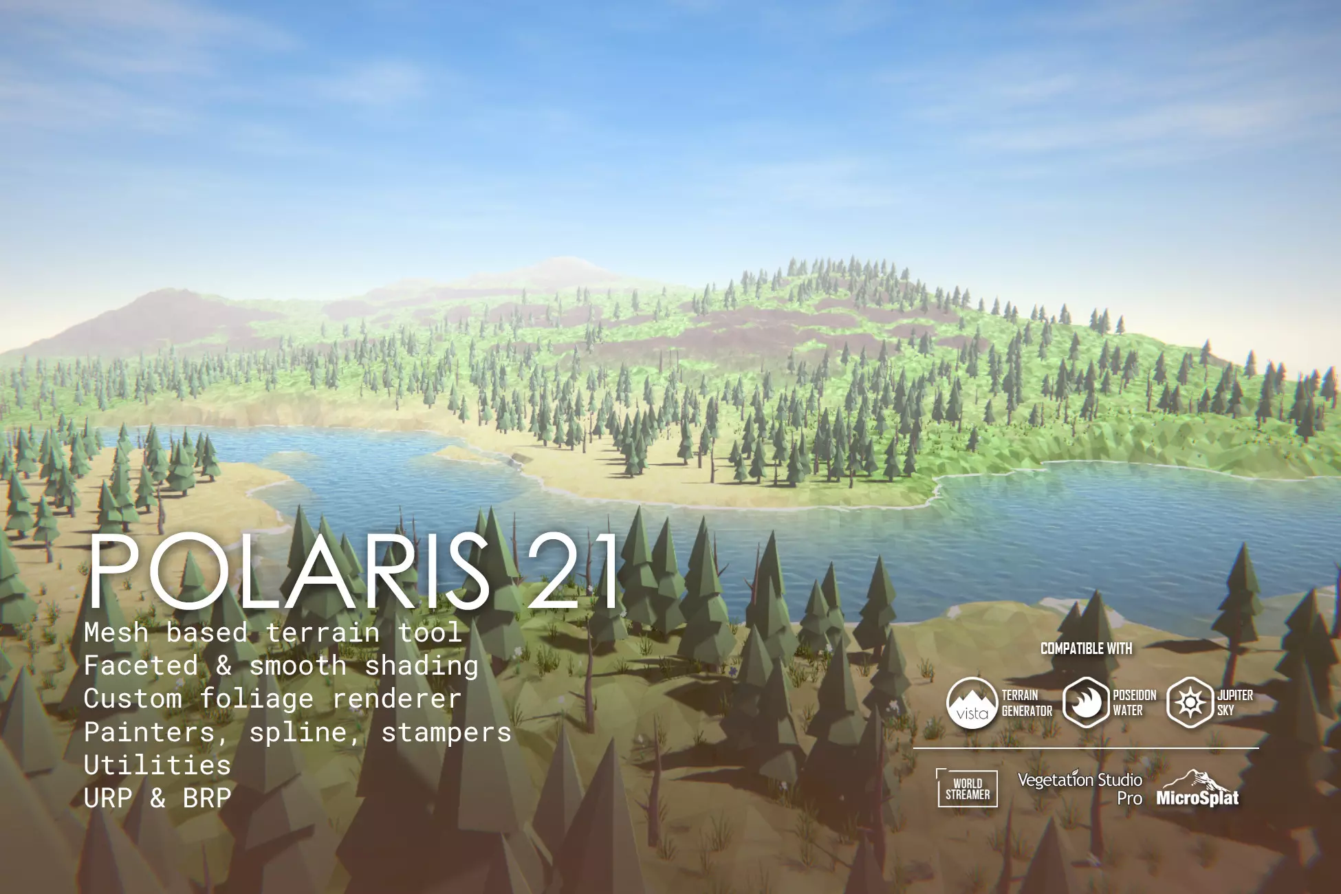 Polaris 2021 - Low Poly Terrain Editor